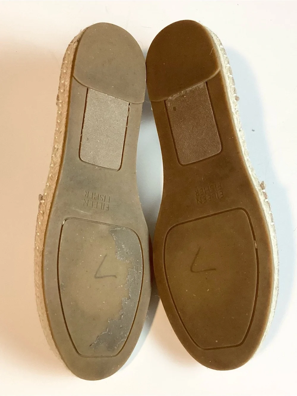 Eileen Fisher Metallic Lee 2 Espadrilles - Bronze/Tan - 9